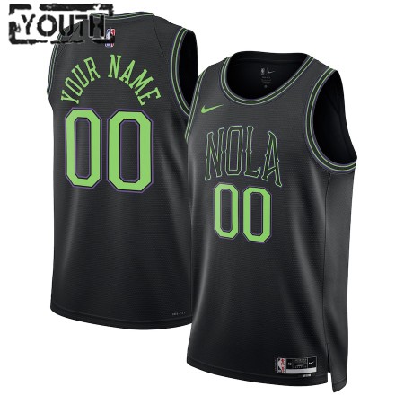 Barn New Orleans Pelicans Tröja Skräddarsydda Nike 2023-24 City Edition Swingman Barn New Orleans Pelicans Tröja Skräddarsydda Nike 2023-24 City Edition Swingman